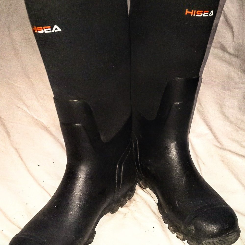Hisea Tall Calf Rain boots